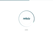 Tablet Screenshot of nebula.co.za